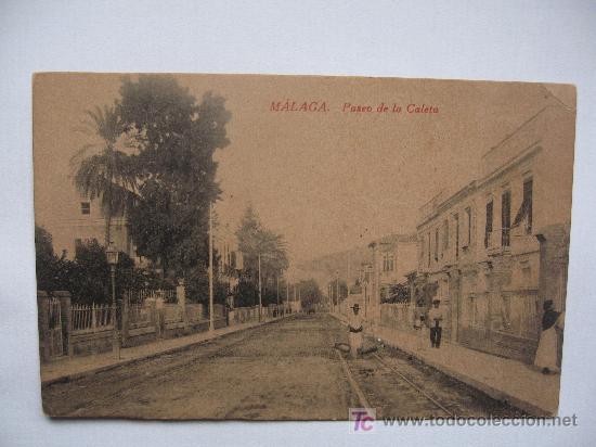 Postales: MALAGA- PASEO DE LA CALETA - SIN CIRCULAR