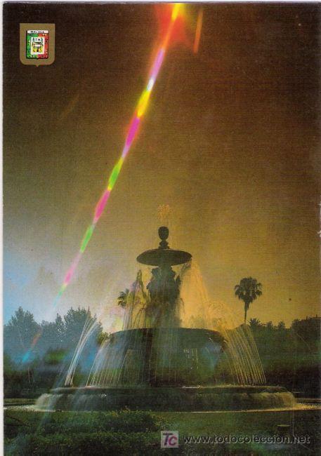 Postkarten: N&ordm; 49. MALAGA (COSTA DEL SOL). FUENTE. PLAZA DEL GENERAL TORRIJOS. FISA I.G. 1983. DOM&Iacute;NGUEZ.