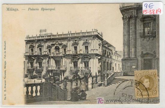Postales: (PS-3819)POSTAL DE MALAGA-PALACIO EPISCOPAL