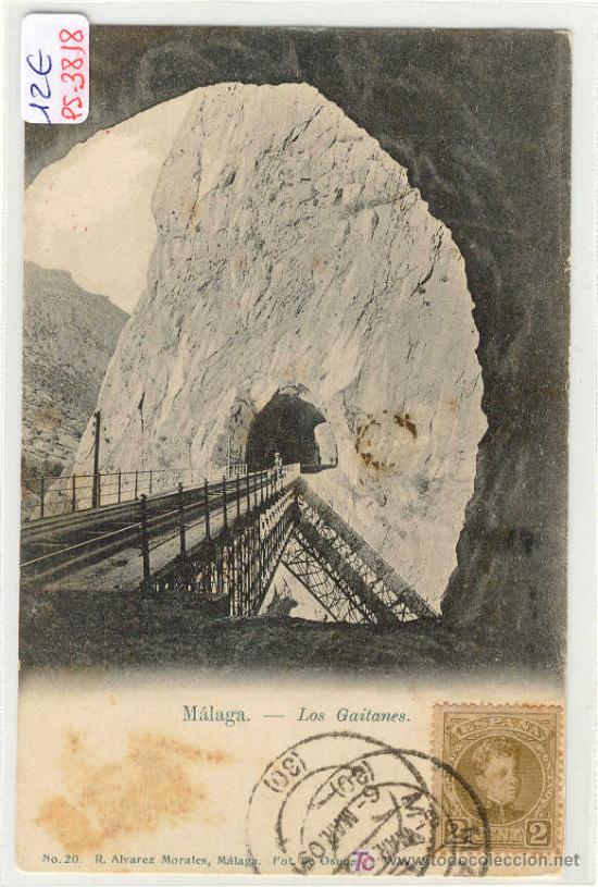 Postales: (PS-3818)POSTAL DE MALAGA-LOS GAITANES