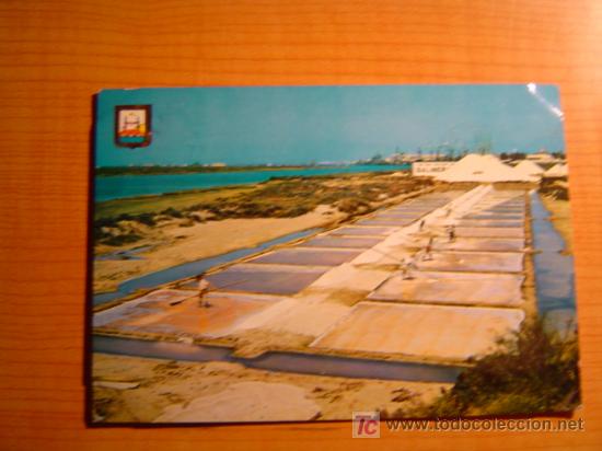 Postales: POSTAL SAN FERNANDO SALINAS EXTRACCION DE SAL  EN LOS TAJOS