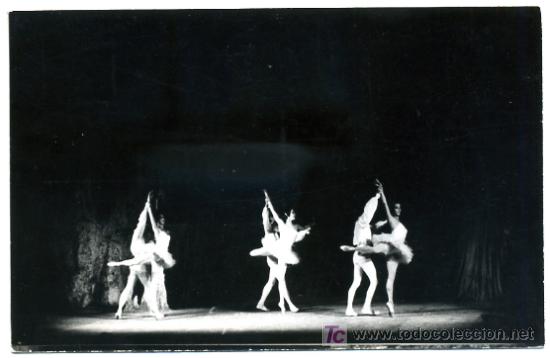 Postales: CUEVAS DE NERJA, MALAGA, ACTUACION DE LAS ESTRELLAS DE LA OPERA DE PARIS,               P20347