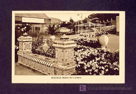 Postales: Postal de MALAGA: Ba&ntilde;os del CArmen (Roisin)