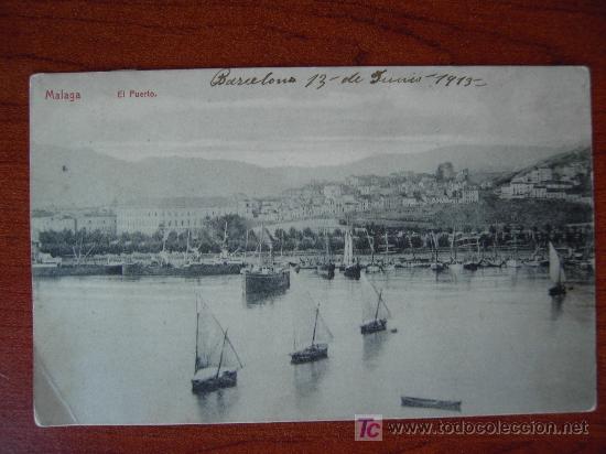 Postales: MALAGA - EL PUERTO