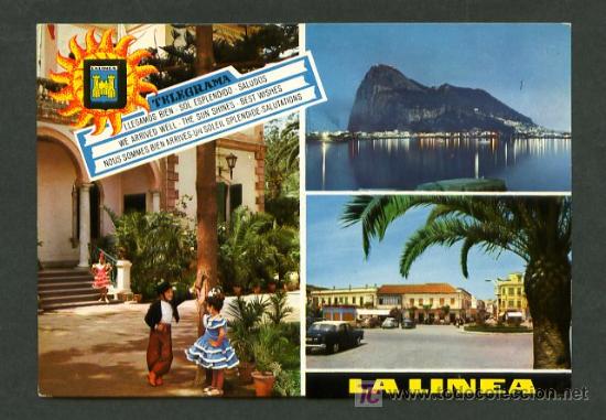 Postales: La Linea de La Concepci&oacute;n. Ed. Subirats Casanovas n&ordm; 17. Circulada 1968.