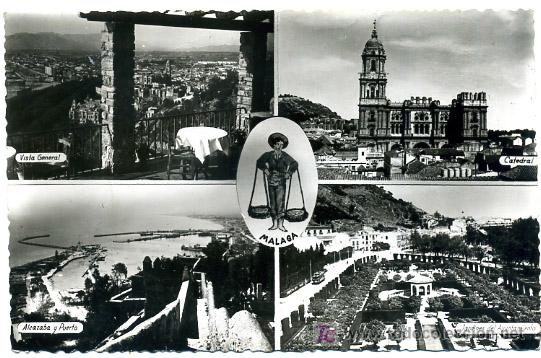 Postales: MALAGA, CUATRO VISTAS,            P20552