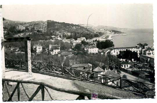 Postales: MALAGA, LA CALETA DESDE EL PALOMAR,            P20555