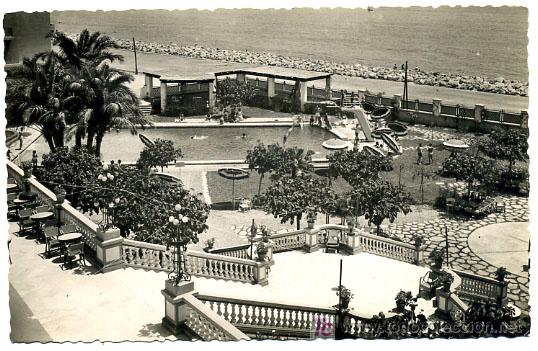 Postales: MALAGA, HOTEL MIRAMAR, PISCINA,            P20557