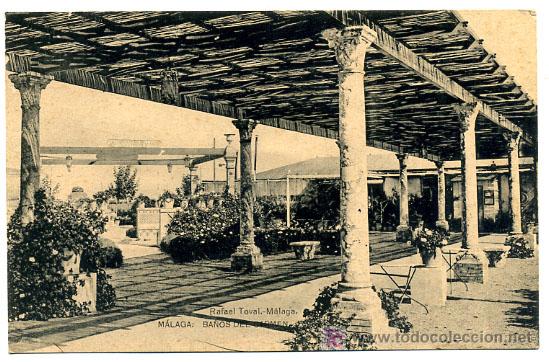 Postales: MALAGA, BA&Ntilde;OS DEL CARMEN, BALNEARIO,            P20558