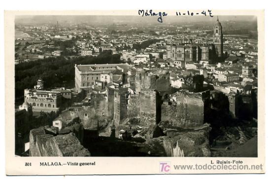 Postales: MALAGA, VISTA GENERAL,            P20559