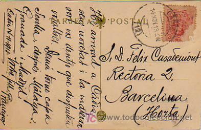 Postales: C&Aacute;DIZ. MUELLE DE PUNTALES. (THOMAS). - Foto 2
