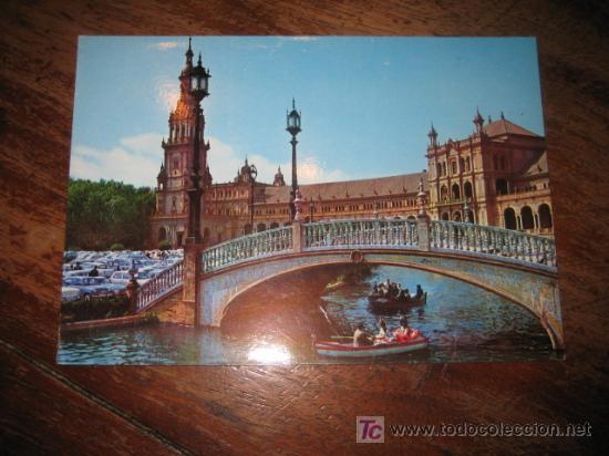 Postales: SEVILLA    PLAZA DE ESPA&Ntilde;A - Foto 1