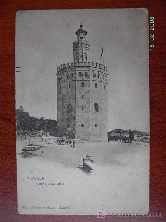 Postales: SEVILLA - TORRE DEL ORO - Foto 1