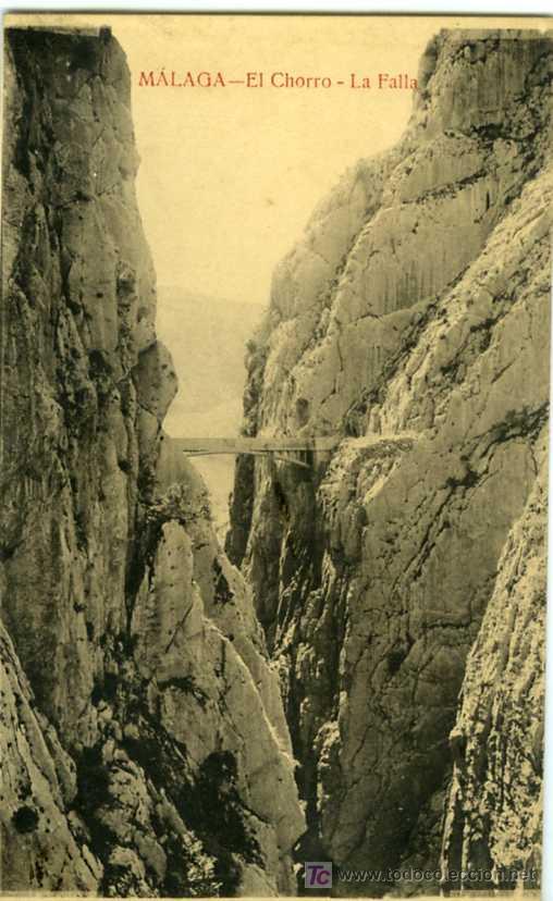 Postales: POSTAL MALAGA EL CHORRO LA FALLA