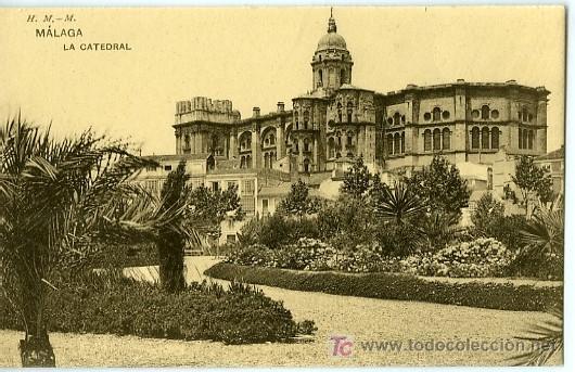 Postales: POSTAL MALAGA LA CATEDRAL