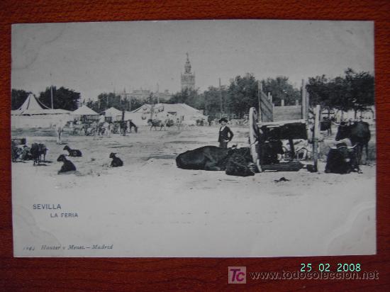 Postales: SEVILLA - LA FERIA - Foto 1