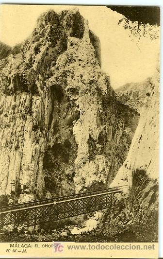 Postales: POSTAL MALAGA EL CHORRO