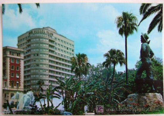 Postales: POSTAL MALAGA H.MALAGA PALACIOS
