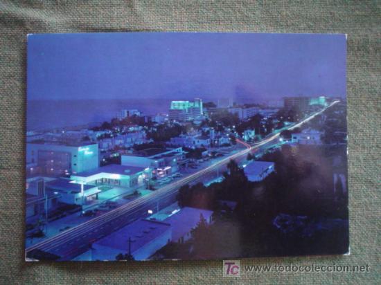 Postales: TORREMOLINOS. VISTA DE NOCHE - Foto 1