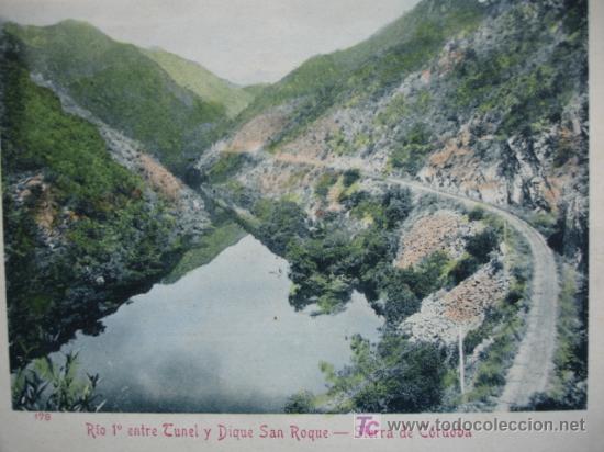 Postkarten: SIERRA DE, CORDOBA,RIO 1&ordm; ENTRE TUNEL Y DIQUE SAN ROQUE