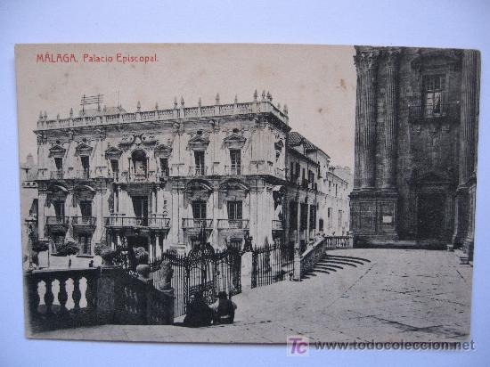 Postales: MALAGA - PALACIO EPISCOPAL