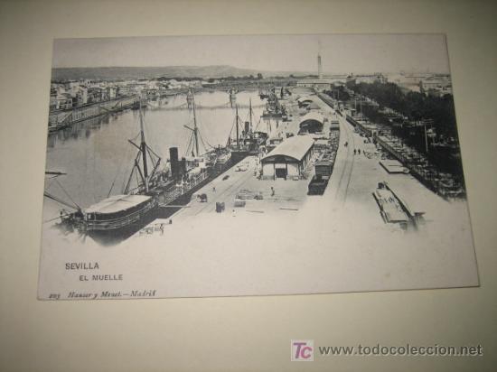 Postales: SEVILLA-EL MUELLE-HAUSER-MENET - Foto 1
