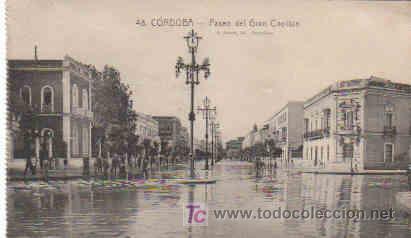 Cartoline: POSTAL DE CORDOBA N&ordm;48, PASEO DEL GRAN CAPITAN, CIRCULADA10