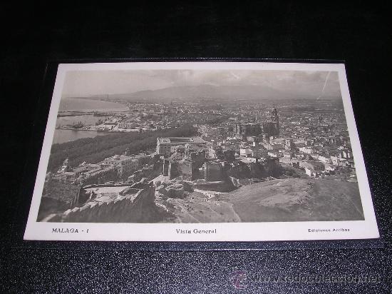 Postales: MALAGA 1, VISTA GENERAL, EDC. ARRIBAS