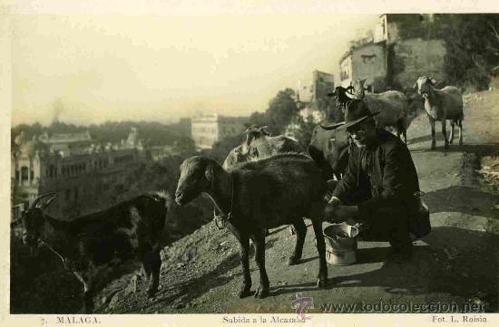 Postales: MALAGA.-  SUBIDA  A  LA  ALCAZABA - Foto 1