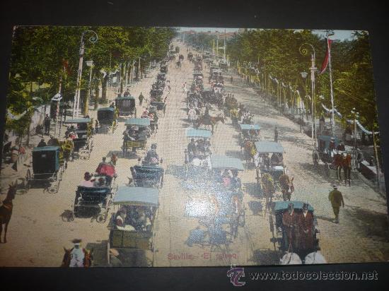 Postales: Postal de Sevilla.El paseo - Foto 1