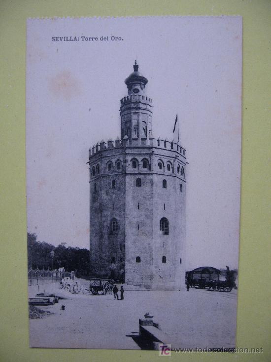 Postales: SEVILLA - TORRE DEL ORO - Foto 1