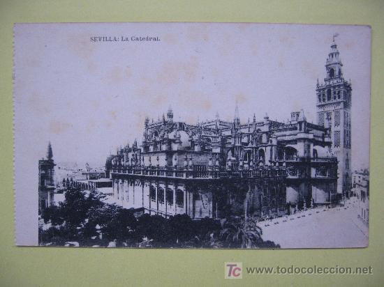 Postales: SEVILLA - LA CATEDRAL - SIN CIRCULAR - Foto 1