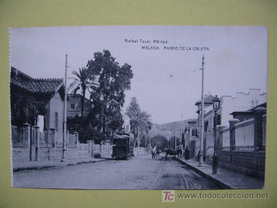 Postales: MALAGA - PASEO DE LA CALETA - SIN CIRCULAR