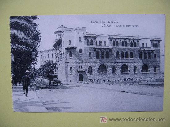 Postales: MALAGA - CASA DE CORREOS - SIN CIRCULAR