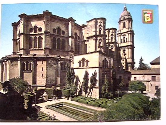 Postales: POSTAL DE M&Aacute;LAGA DE LOS A&Ntilde;OS 70 - Foto 1