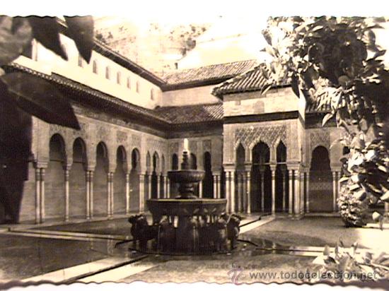 Postales: POSTAL DE GRANADA DE LOS A&Ntilde;OS 50 - Foto 1