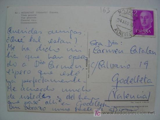 Postales: POSTAL MOJACAR (ALMERIA) - REF. K-163 - Foto 2