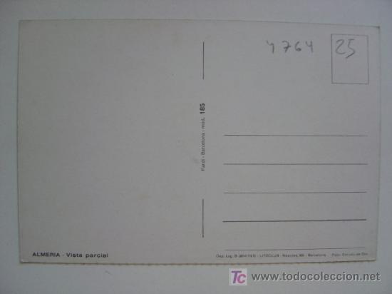 Postales: POSTAL ALMERIA - REF. K-25 - Foto 2