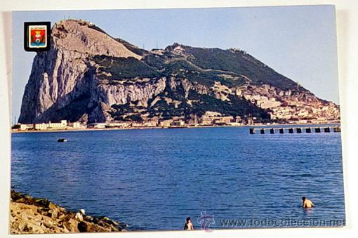 Postales: 42-ALGECIRAS-CADIZ.PE&Ntilde;ON DE GIBRALTAR.Esta escrita.