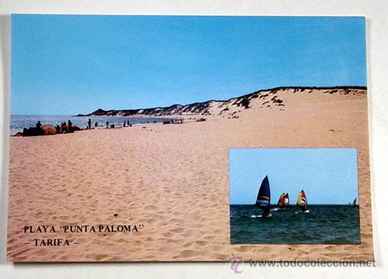 Postales: PLAYA PUNTA PALOMA-TARIFA.No circulada.