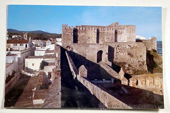 Postales: CASTILLO DE GUZMAN EL BUENO-TARIFA.No circulada.