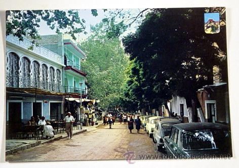 Postales: SERIE 45,N&ordf;347-GRANADA.CALLE PRINCIPAL.No circulada.