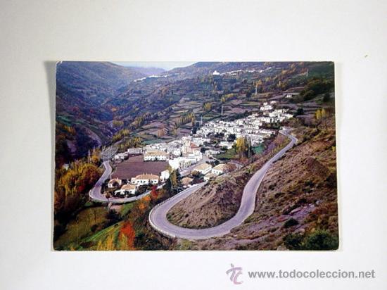 Postales: 3259-GRANADA.LAS ALPUJARRAS.BARRANCO DE POQUEIRA.No circulada.