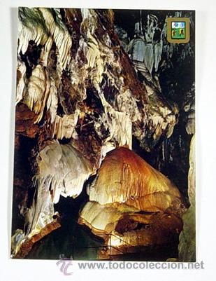 Postales: 14-ARACENA.HUELVA.GRUTA DE LAS MARAVILLAS.CHOZA ESQUIMAL.No circulada.