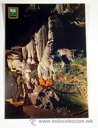 Postales: 13-ARACENA.HUELVA.GRUTA DE LAS MARAVILLAS.LOS ORGANOS.No circulada.