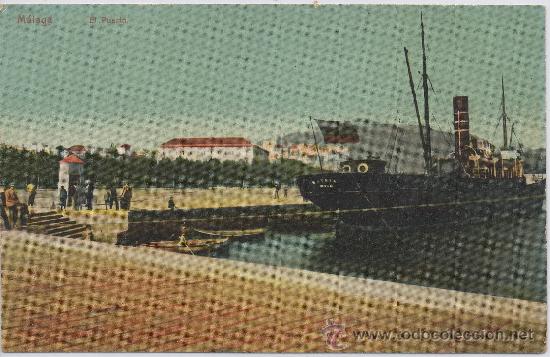 Postales: POSTAL DE MALAGA EL PUERTO