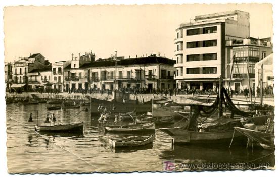 Postkarten: ALGECIRAS , CADIZ , DETALLE DEL PUERTO  , P23097