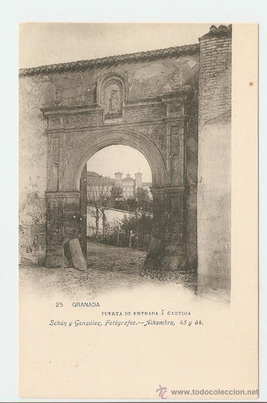 Postales: Granada - Puerta de Entrada a Cartuja