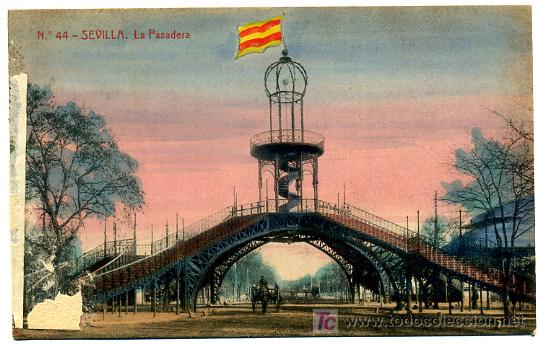 Postales: SEVILLA, LA PASADERA,           P22840 - Foto 1