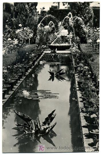 Postales: GRANADA, GENERALIFE, RIA,             P22878 - Foto 1